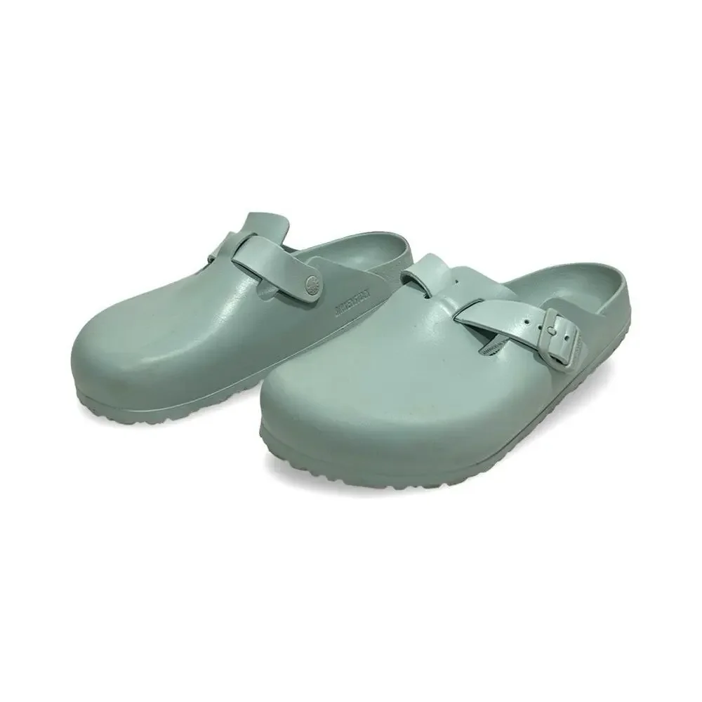 Birkenstock Boston EVA Clogs Mens Size 12 EU 45 Surf Green Water Friendly